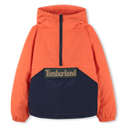 Zweifarbige Windjacke mit Kapuze TIMBERLAND 
                    BOY