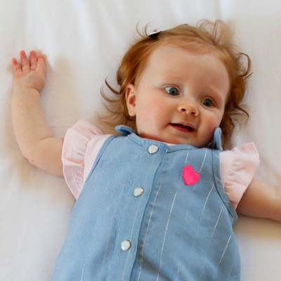 JUMPSUIT AUS BAUMWOLLE BILLIEBLUSH GIRL