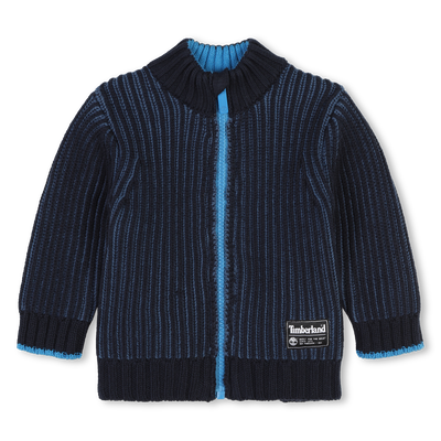 Cardigan aus Baumwolle &amp; Wolle TIMBERLAND JUNGE