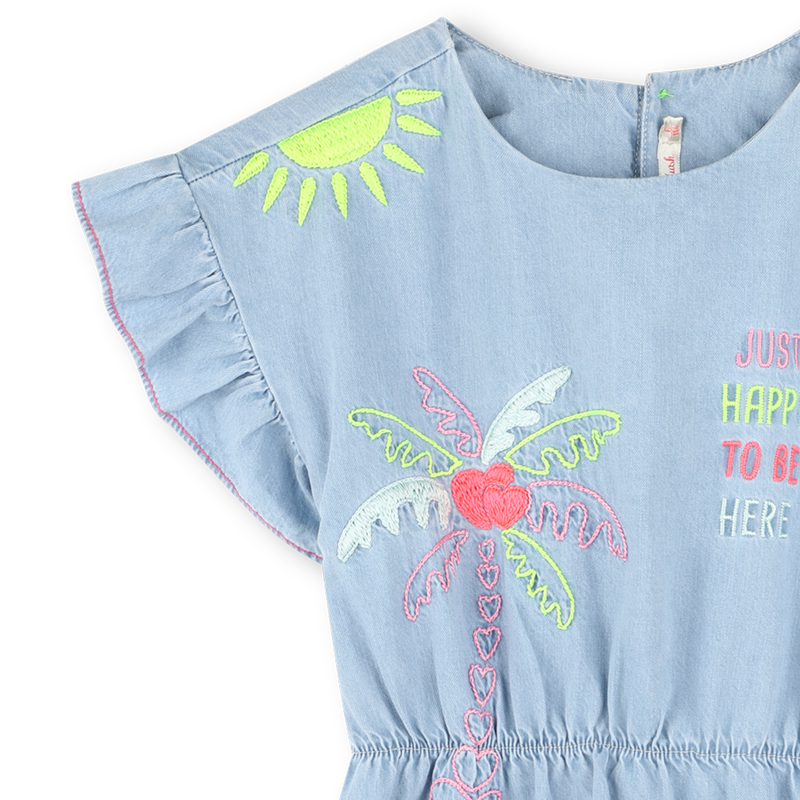 Jeans-Kleid mit Stickereien BILLIEBLUSH 
                        GIRL