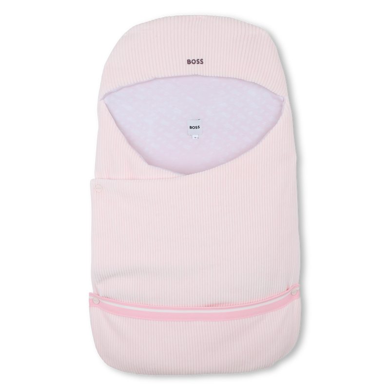 Gestreifte Wimpelkette aus Samt BOSS 
                        UNISEX