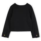 Strickjacke mit goldenen kn&ouml;pfen GIVENCHY 
                    GIRL