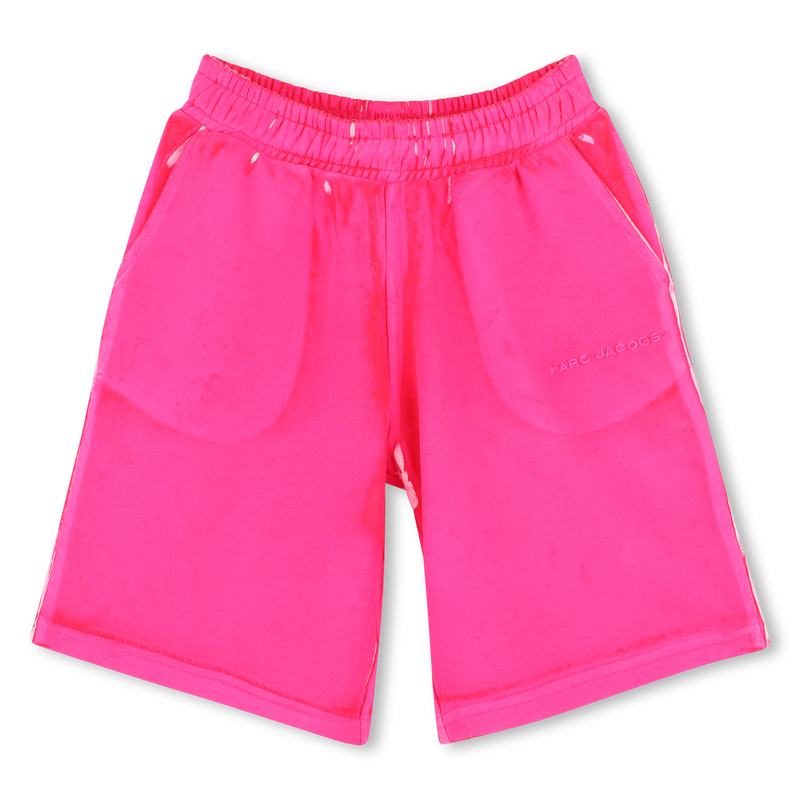 Molton-Bermudas mit Stickerei MARC JACOBS 
                        UNISEX
