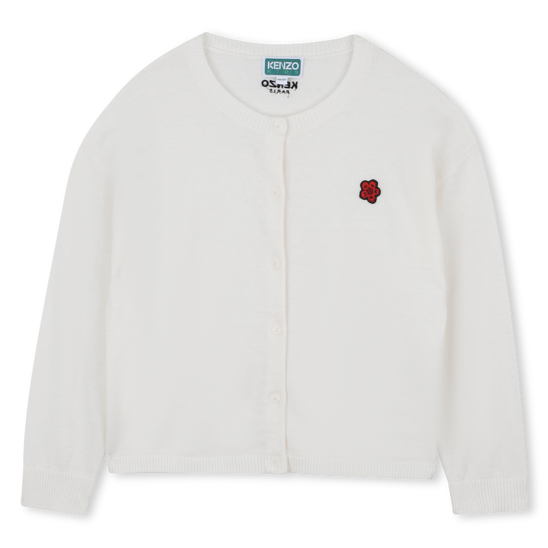 Cardigan aus Strick KENZO KIDS 
                        GIRL