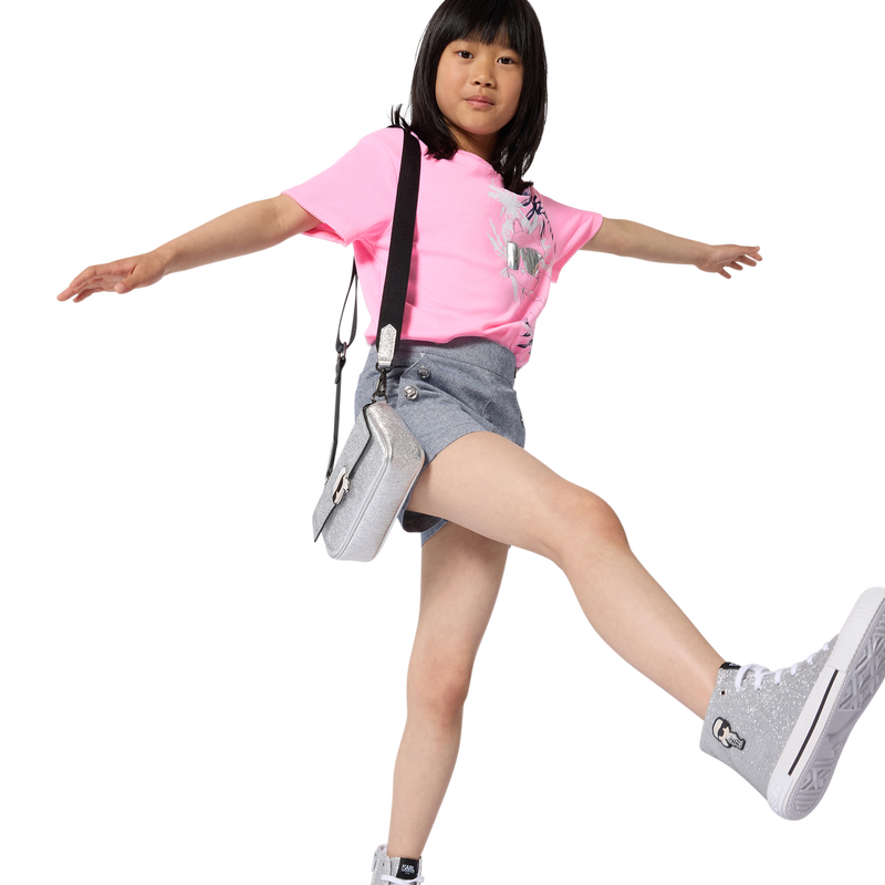 Sneaker zum schn&uuml;ren KARL LAGERFELD KIDS 
                        GIRL