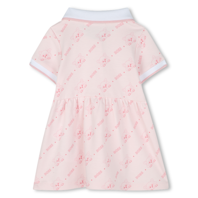 Bedrucktes Polokleid BOSS 
                        GIRL