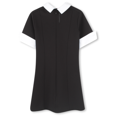 Kurz&auml;rmeliges Kleid KARL LAGERFELD KIDS GIRL