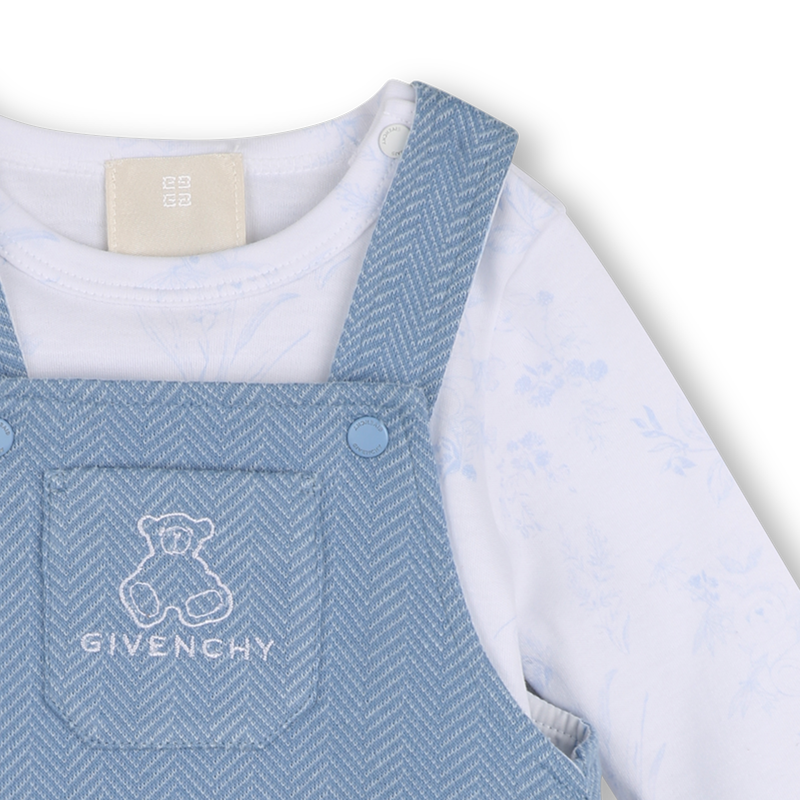 Overall- und T-Shirt-Set GIVENCHY 
                        BOY