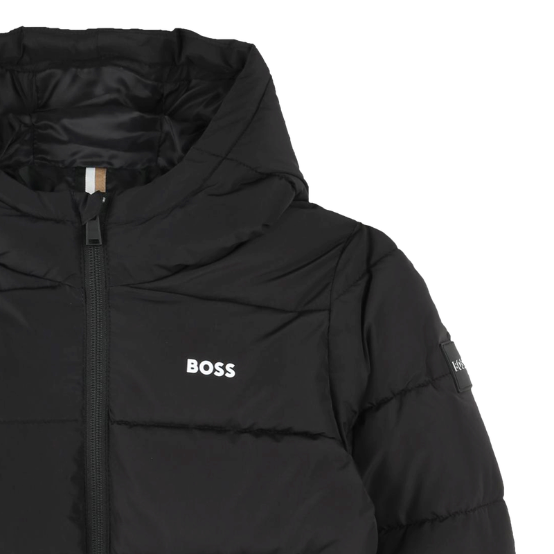 Lang&auml;rmlige Steppjacke BOSS 
                        BOY