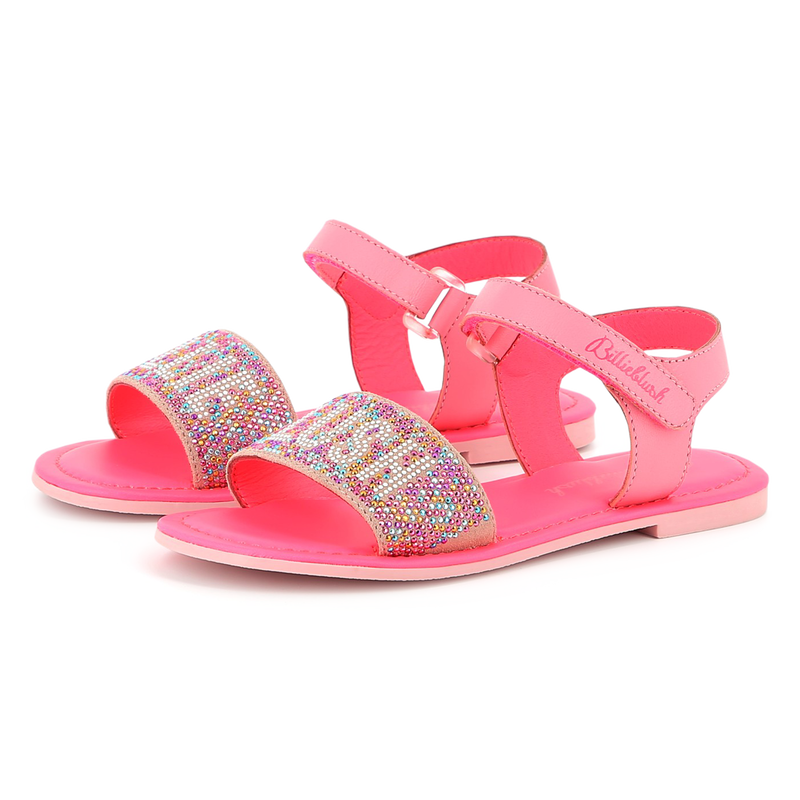 Klett-Sandalen aus Leder BILLIEBLUSH 
                        GIRL