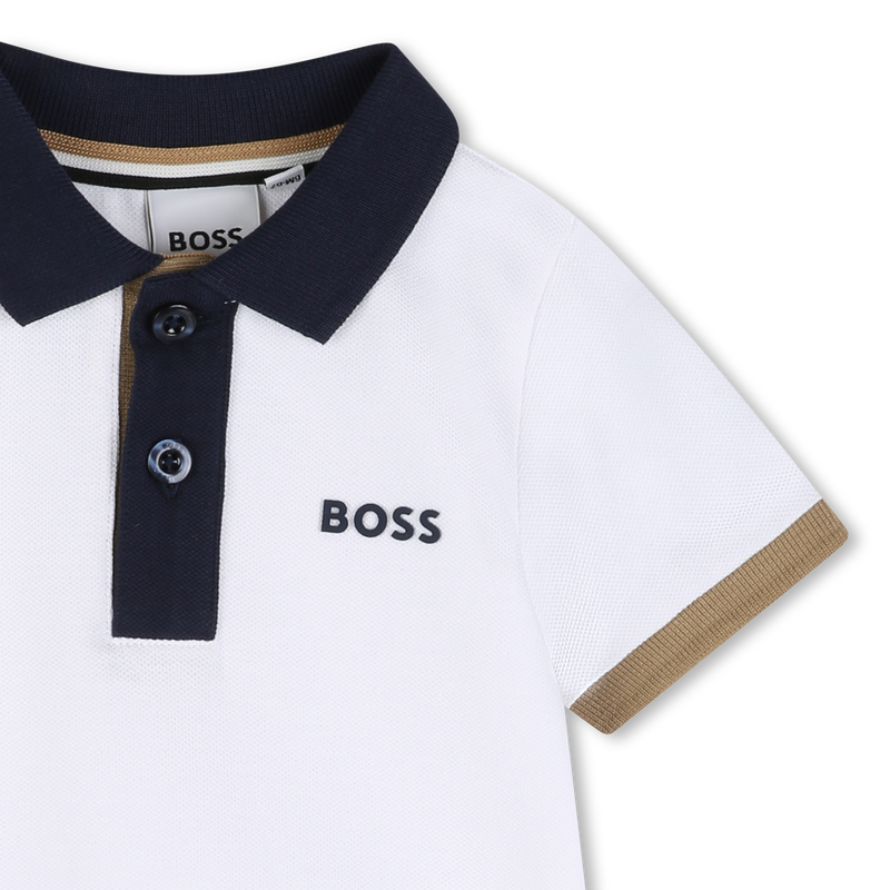 KURZ&Auml;RMELIGES POLOSHIRT BOSS 
                        BOY