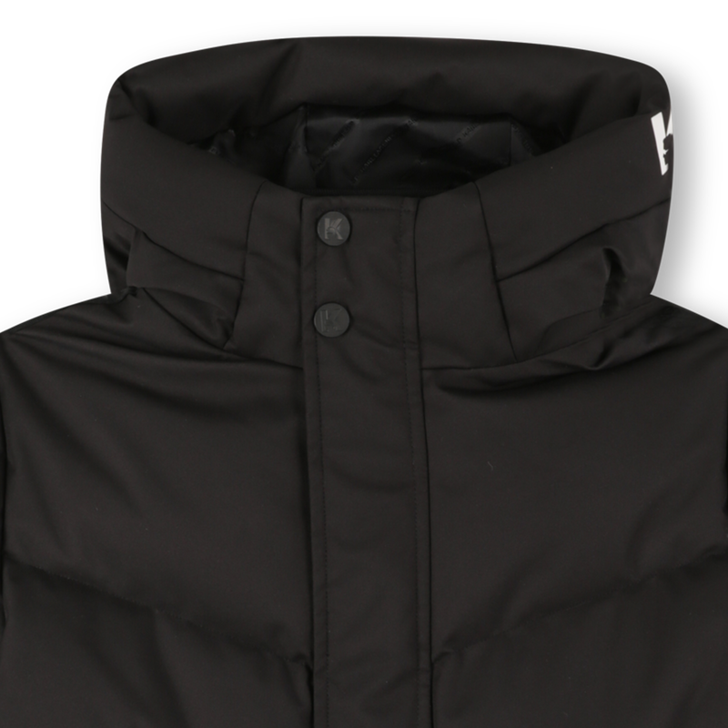 Daunenjacke mit Kapuze KARL LAGERFELD KIDS 
                        BOY
