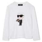 Langarm-T-Shirt KARL LAGERFELD KIDS 
                    BOY