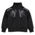 Stehkragen-Cardigan KARL LAGERFELD KIDS 
                    GIRL
