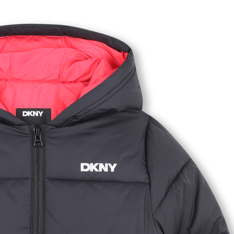 Daunenjacke mit Kapuze DKNY 
                        GIRL