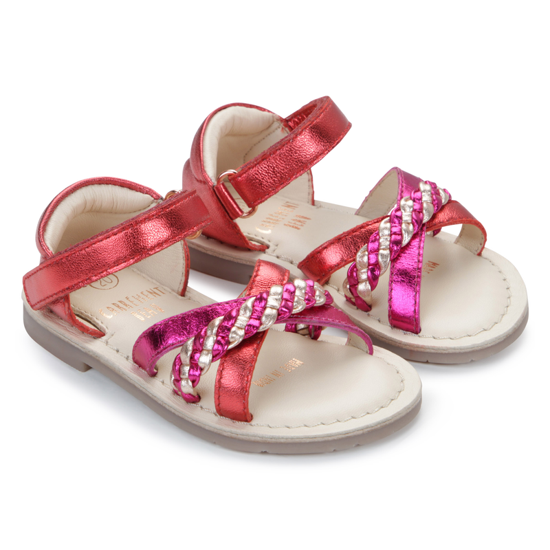 Leder-Sandalen