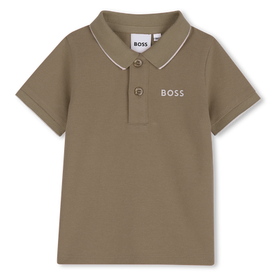 KURZ&Auml;RMELIGES POLOSHIRT BOSS BOY