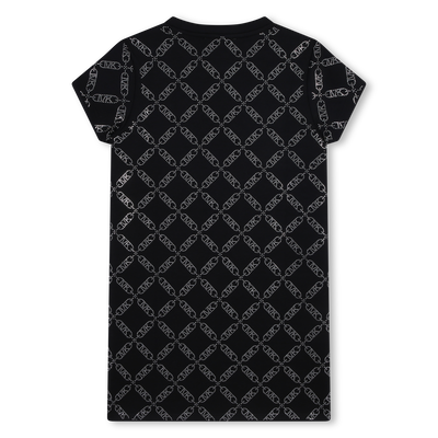 Kurz&auml;rmeliges Kleid mit Nieten MICHAEL KORS GIRL