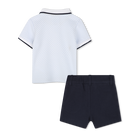 Set aus Polohemd und Shorts BOSS 
                    BOY