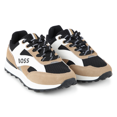 Leder-Sneakers zum Schn&uuml;ren BOSS BOY