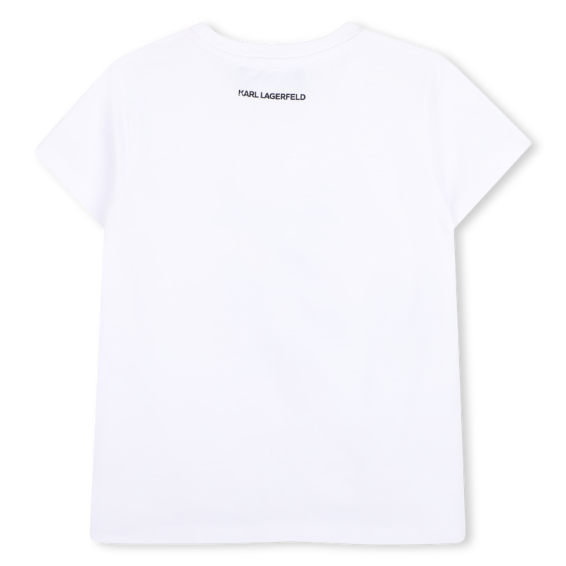 T-Shirt mit kurzen &Auml;rmeln KARL LAGERFELD KIDS 
                        GIRL