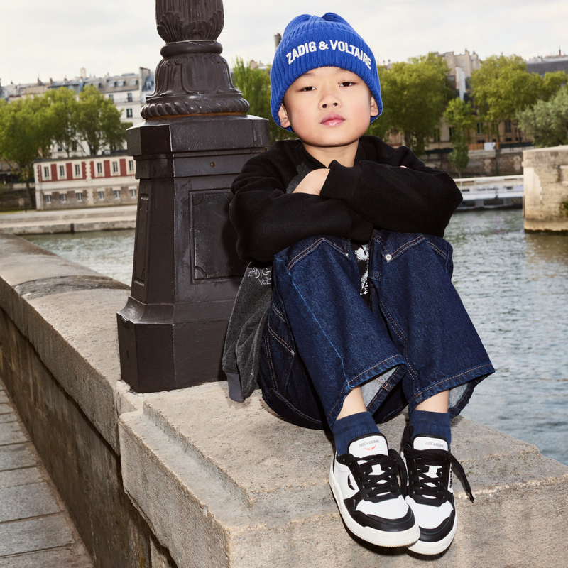 Weite Jeans mit Steppn&auml;hten ZADIG & VOLTAIRE 
                        BOY