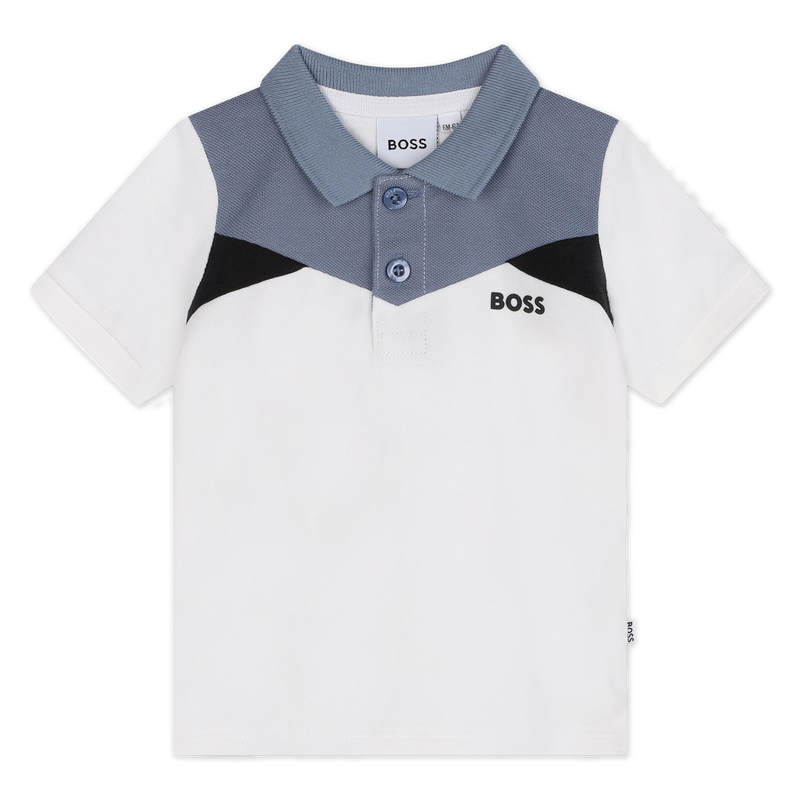 Polo-Shirt mit Farbbl&ouml;cken BOSS 
                        BOY