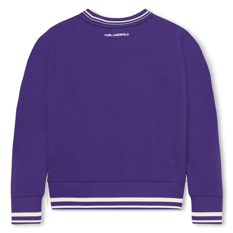 Sweatshirt mit Motiv KARL LAGERFELD KIDS 
                        GIRL