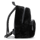 Kleiner Rucksack aus flauschigem Fleece KARL LAGERFELD KIDS 
                    GIRL