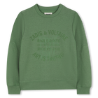 &Uuml;berf&auml;rbtes sweatshirt ZADIG VOLTAIRE 
                    BOY