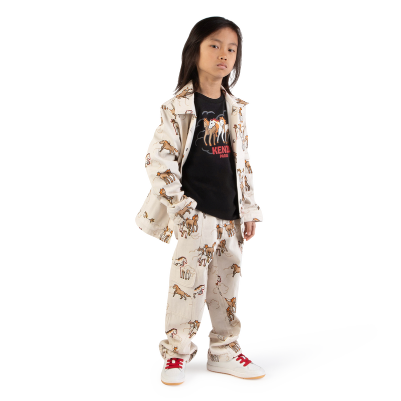 GERADE GESCHNITTENE JACKE KENZO KIDS 
                        UNISEX