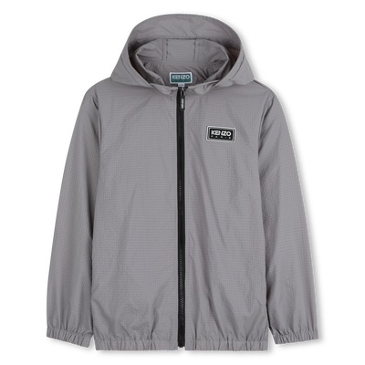 Windjacke mit kapuze KENZO KIDS BOY