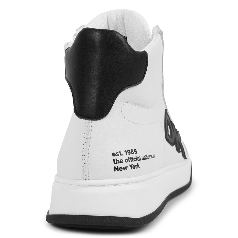 Lace-Up Leather Sneakers