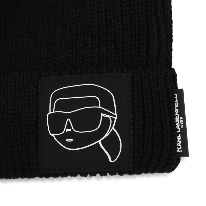 Strickm&uuml;tze KARL LAGERFELD KIDS 
                        BOY