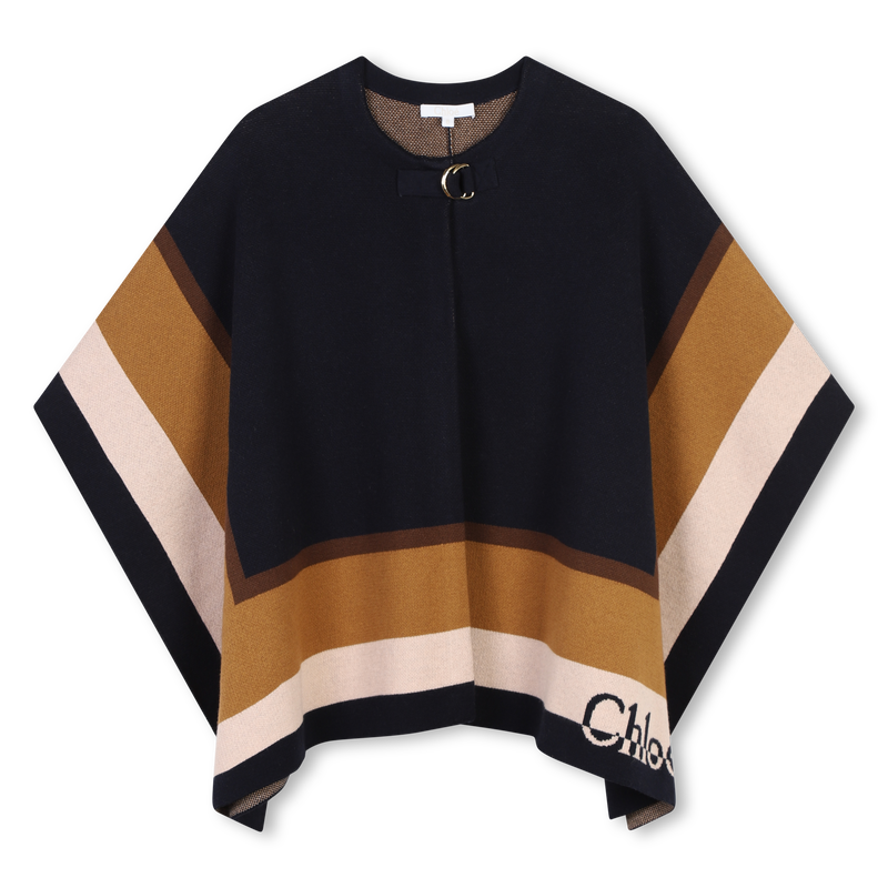 Cape mit mehrfarbigen Streifen CHLOE 
                        GIRL