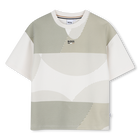 T-Shirt mit kurzen &Auml;rmeln, ELFENBEIN, hi-res