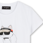 T-Shirt mit Druck KARL LAGERFELD KIDS 
                    GIRL