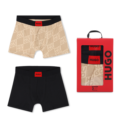 SET MIT 2 BOXERSHORTS HUGO BOY