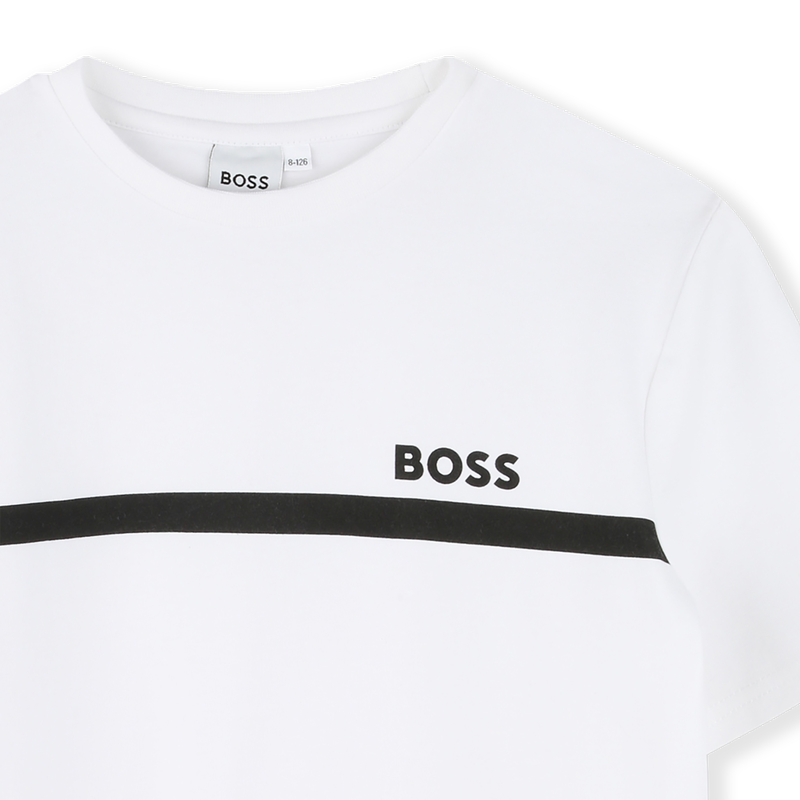 KURZ&Auml;RMELIGES T-SHIRT BOSS 
                        BOY