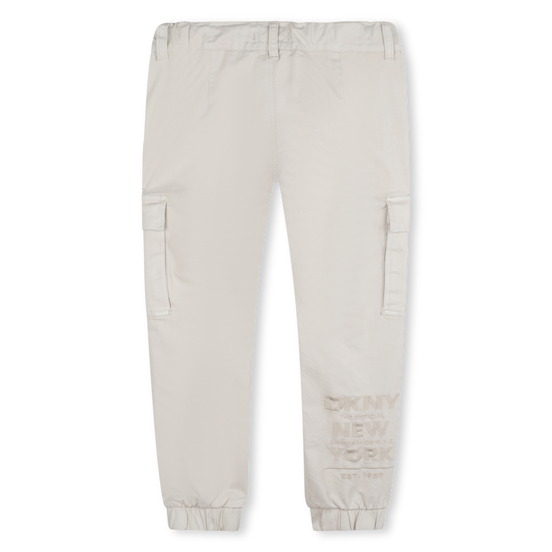 Baumwoll-Hose mit Taschen DKNY 
                        BOY