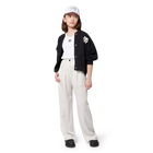 Weite Hose mit Streifen DKNY 
                    GIRL