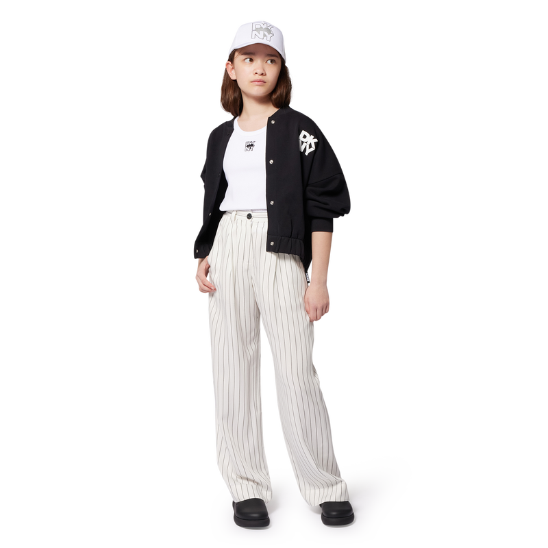 Weite Hose mit Streifen DKNY 
                        GIRL