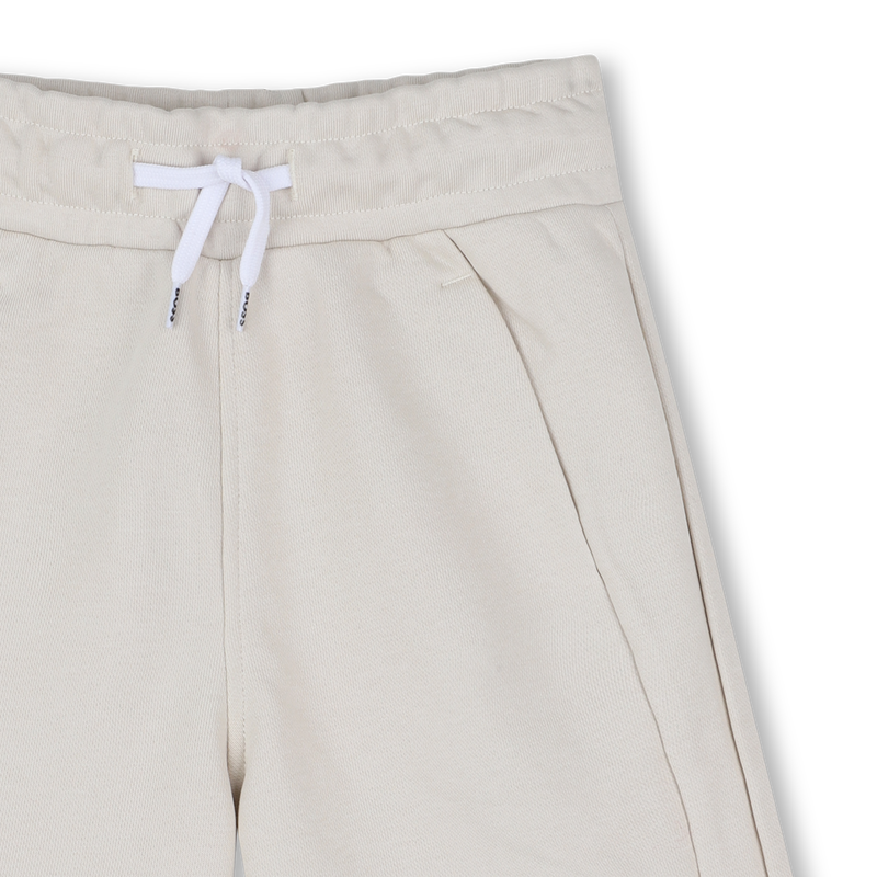 Einfarbige Molton-Bermudas BOSS 
                        BOY