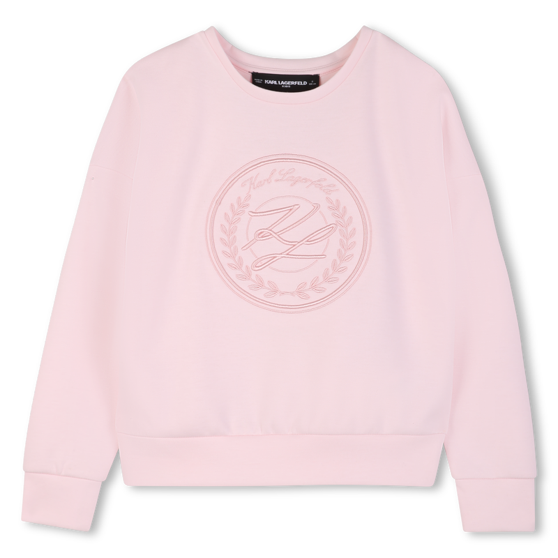 BEDRUCKTES MAXI-SWEATSHIRT KARL LAGERFELD KIDS 
                        GIRL
