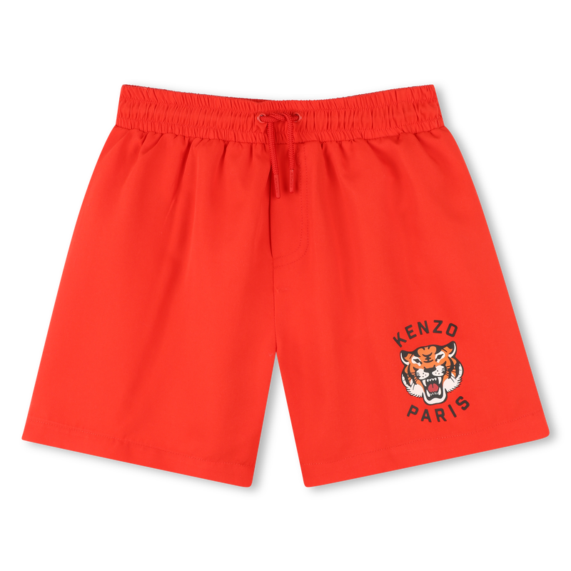 Bedruckte Badeshorts Tigre KENZO KIDS 
                        BOY