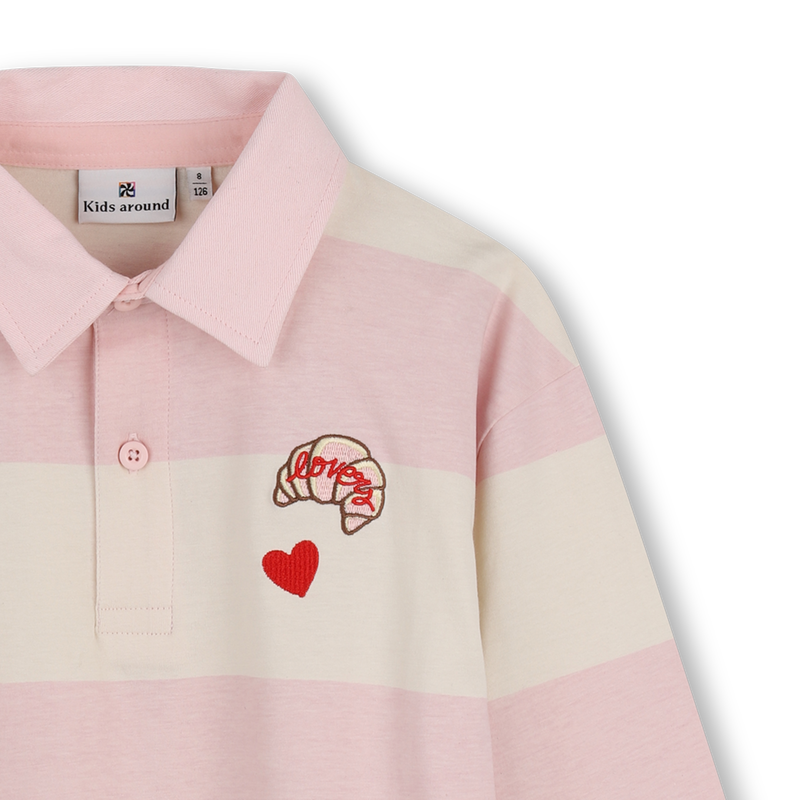 Langarm-Polo KIDS AROUND 
                        GIRL