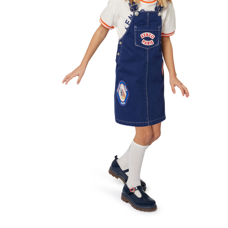 Leder-Ballerinas mit Schnalle KENZO KIDS 
                        GIRL