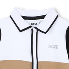 Dreifarbiger Polo-Pyjama BOSS 
                    BOY