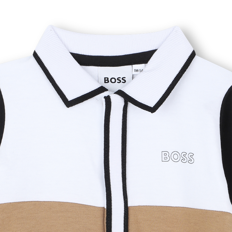 Dreifarbiger Polo-Pyjama BOSS 
                        BOY