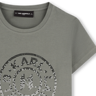 T-Shirt mit Illustrationen KARL LAGERFELD KIDS 
                    GIRL